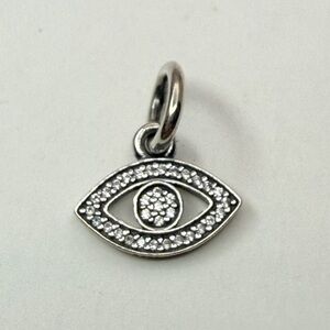 Pandora S925 ALE Pave Evil Eye Dangle Charm